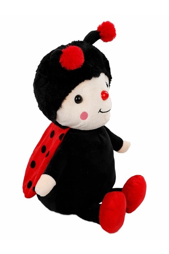 TRUST STORE Cute Ari Ladybug Kevseri 35 cm Sleeping and Playing Friend Red