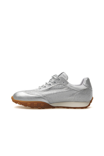 Guja Women's Stone Detailed Sneaker Casual Shoes 25Y 25Y318 Z Silver
