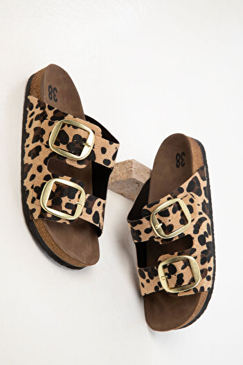 SOHO Leopard Women's Slippers 17863