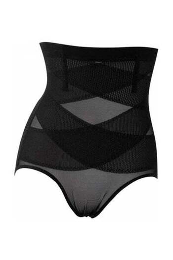 HALAMODO Tummy Control Waist Short, Hip Lifter Shapewear, Body Shaper for Women, Control Underwear, with Lace