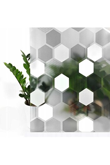 d-c-fix 334-0039 Geometrik Desenli Statik Cam Folyo (45CM X 1MT)