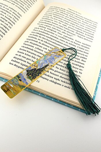 Solfera Vincent Van Gogh Starry Night Art Painting Picture Metal Bookmark Book Mark Ay035