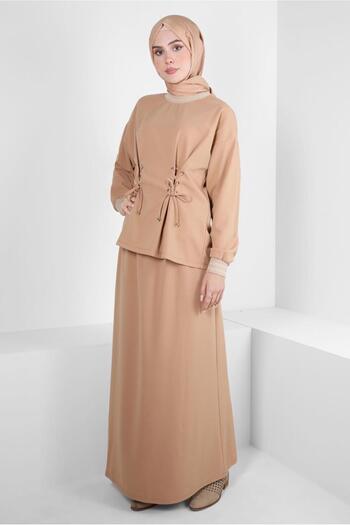 Alvina EYE DETAILED SKIRT SUIT 44158