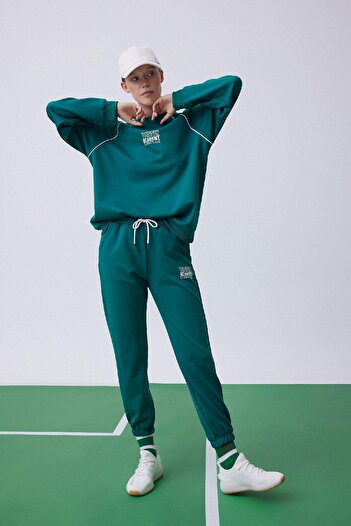 DeFacto Fit Sportsman Jogger Bottom Standard Fit Skuba Diver Tracksuit A9630Ax23Au