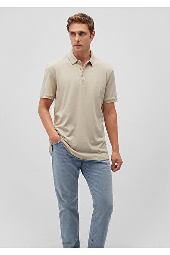 Mavi Beige Polo T-shirt - Regular Fit, Regular Fit 0612230 -70322