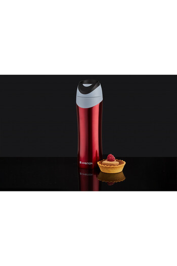 Ambition Thermos mug 400ml, red, Love