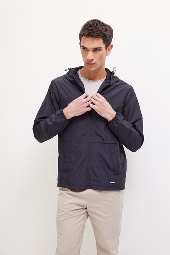 DeFacto Αδιάβροχο Slim Fit Slim Fit με κουκούλα με φερμουάρ Εποχιακά ανοιξιάτικα παλτό C5821AX24AU