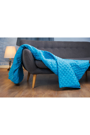 Home Still TRAFFIC DOUBLE BLANKET 200x220 CM, TURQUOISE