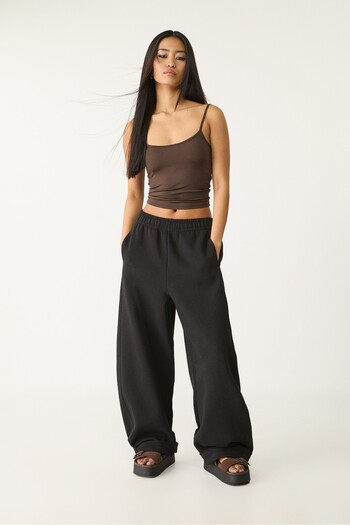 Stradivarius Plush barrel trousers