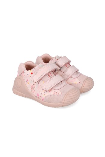 BIOMECANICS Biomecanics First Steps Sneakers for Children, 252100, pink Size: 23 (14.2-14.7 cm)