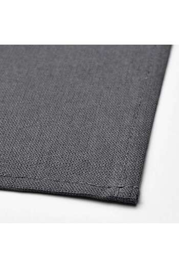 IKEA SVARTSENAP Napkin, dark grey, 35 x 35 cm