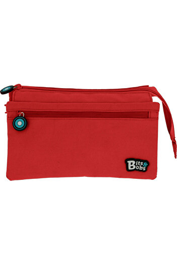 Grafoplast Bits&Bobs 6-compartment pencil case Red