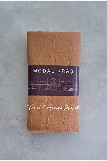 Trend Hediye Sepeti Σάλι Bamboo Kraş σε χρώμα Salmon