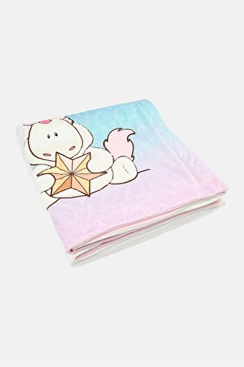 NİCİ Plush Blanket Unicorn Theodor 140 x 175 cm, Pink