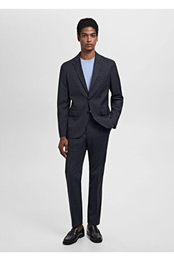 MANGO Man Stretch υφασμάτινο σακάκι blazer super slim fit