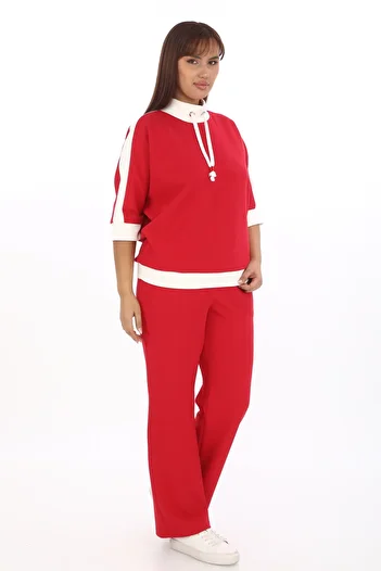 EXİTLİNE Women's Red Tracksuit