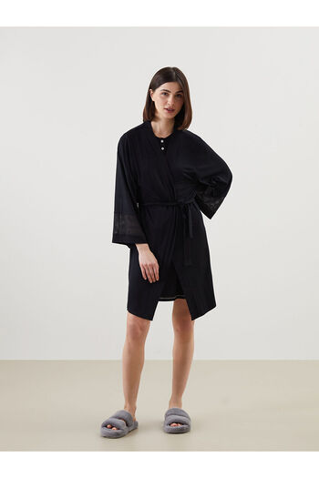 LC Waikiki Lcwk Shawl Collar Women's Dressing Gown