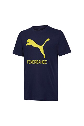 Puma Футболка Fsk Cat Tee темно-синя