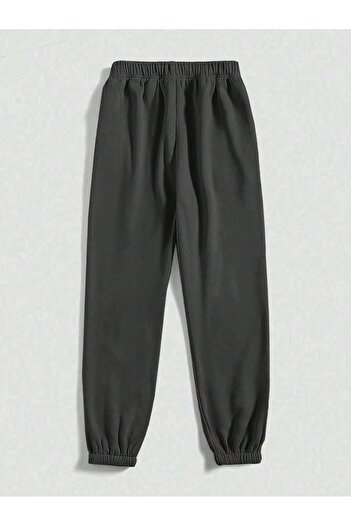 CLAYES California West Coast Sweatpants Jogger - Smoke Printed Rubber Leg High Waist