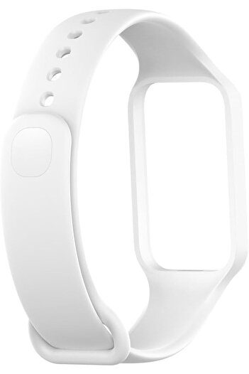 Fibaks Xiaomi Mi Band 8 Active Compatible High Quality Silicone Cord Strap Smart Watch Lanyard Wristband