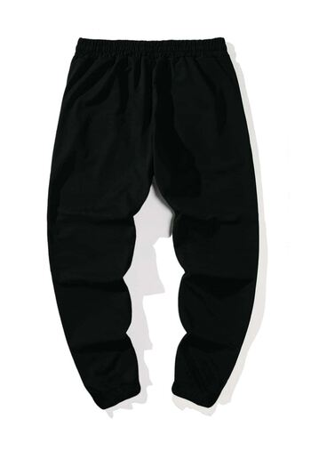 CLAYES Los Angeles Black Jogger Sweatpants - Άνετα και κομψά με στάμπα από καουτσούκ