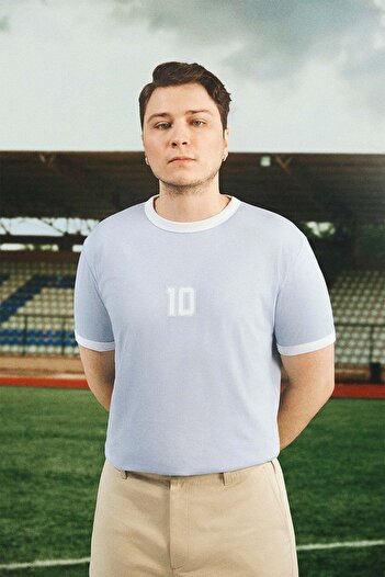 Socrates Argentina 10 Lightweight T-Shirt - Light Blue