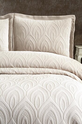 Solinas Collection Soldi Perla Cappucino Double Bedspread