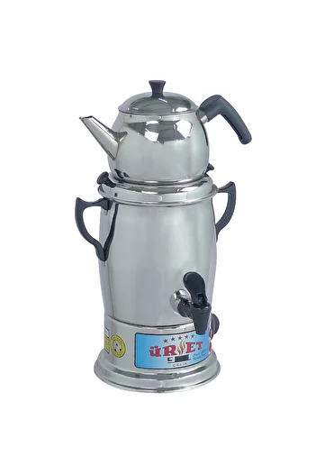 Üret Çelik Luxury Samovar Machine (6 Lt) - Electric