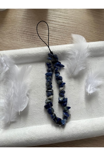 PelvedDesign Lapis Lazuli Natural Stone Phone Charm