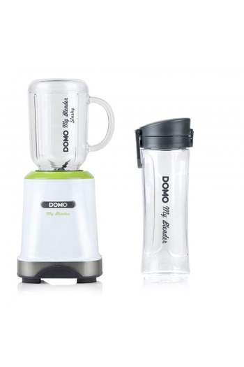Domo Blender portabil cu 2 urci cu capac DO713BL, 300 W