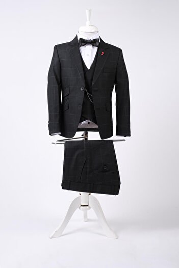 Doctor junior Boy&#39;s Checkered Suit