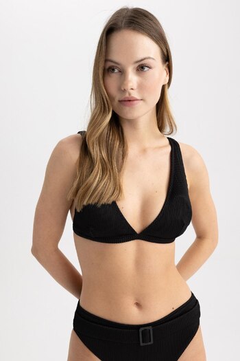 DeFacto Fall In Love Κανονική Εφαρμογή Basic Μπικίνι Top T5224az23sm