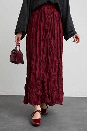InStyle Kraş Skirt Claret Red