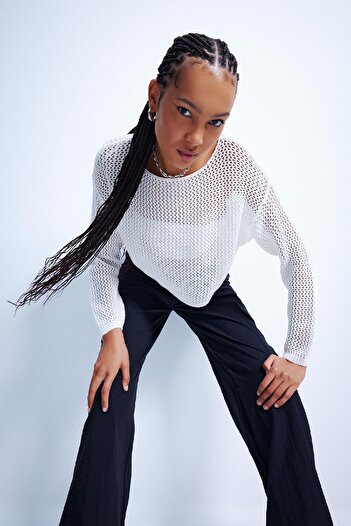 DeFacto Strickpullover mit normaler Passform und U-Boot-Ausschnitt B0888ax23au