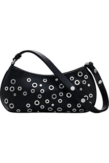 Desigual Geanta Desigual Rebel Alsacia Studded 2L - 25SAXP70-2000