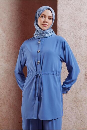 Alvina 44754 Model Set - Stone Detailed Trousers