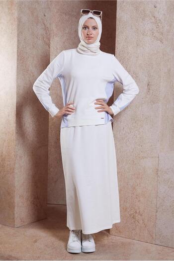 Alvina Σετ φόρμας 44746 Model ριγέ φούστα