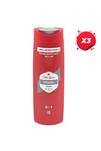 Old Spice X3 - OLD SPICE GEL DUS 400ML ORIGINAL