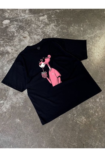 Touz Moda Pink Panther Oversize Tshirt
