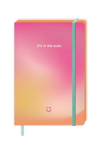 Miniso Aurora Parıltısı: A5 Planlayıcı Defter (80 YAPRAK) - Pembe