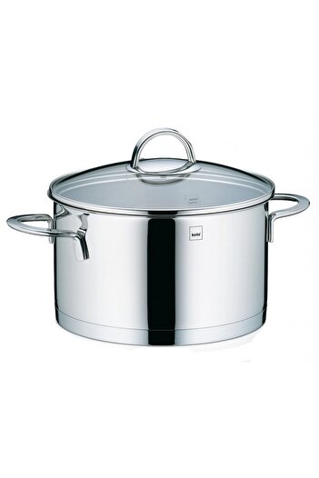 KELA Keck Lang Stainless steel pot with glass lid 3.5 l CAILIN