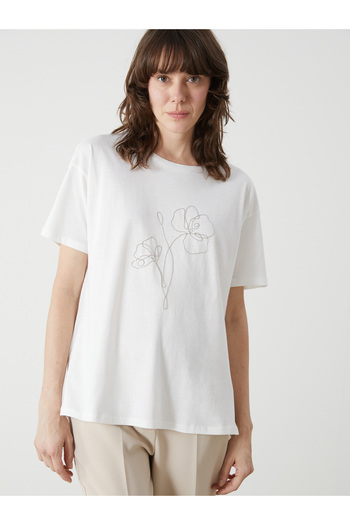 LC Waikiki Crew Neck Stone Women's T-Shirt