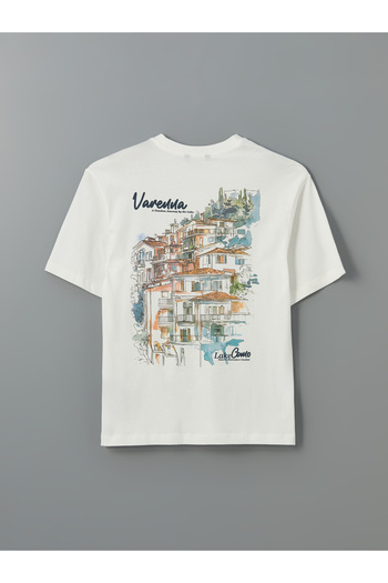 LC Waikiki Crew Neck Printed Combed Cotton Men's T-Shirt