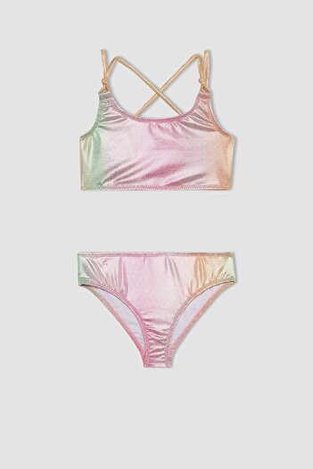 DeFacto Colorful Girl's Bikini Set - C4186A824HS