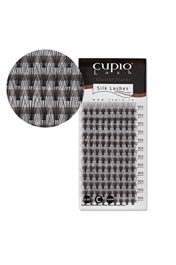 Cupio Premium Silk Individual False Eyelashes - Short