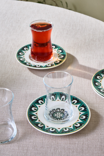 Karaca Lagada 12 Piece Tea Set for 6 People