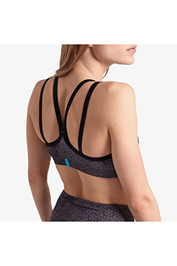 ARENA Seamless Tank Women's Gray Bra