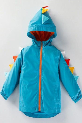 DeKuBaby Cotton Lined, Hooded Children-Baby Raincoat-Coat