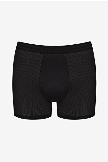 Penti Erkek Mesh Siyah - Gri Boxer