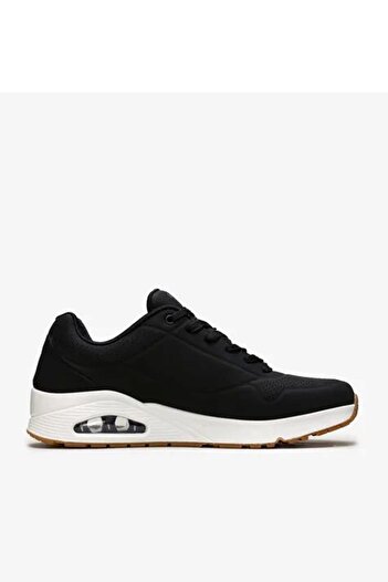 SKECHERS Uno - Stand on Air 52458/Blk Men's Sneaker Shoes - Black
